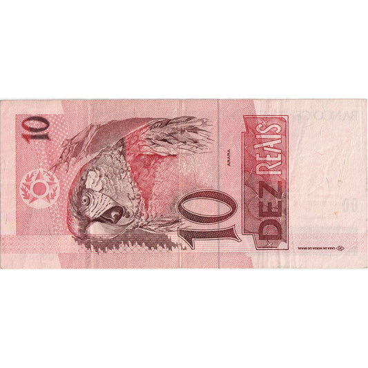 Brasil, 

10 reales, 

EF(40-45)