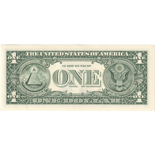 Estados Unidos, 

1 dólar, 

SIN CERTIFICACIÓN (65-70)