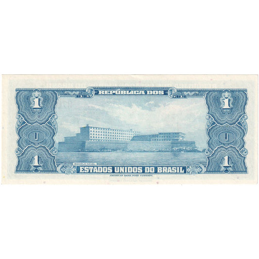 Brasil, 
  
  1 Cruzeiro, 
  
  UNC(65-70)
