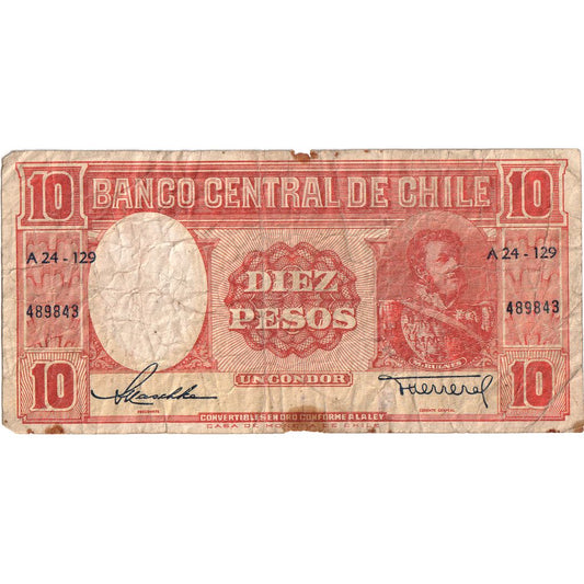 Chile, 

10 pesos = 1 cóndor, 

VF(20-25)