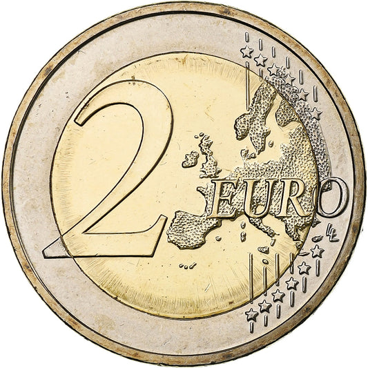 Eslovenia, 
  
  2 euros, 
  
  Introducción del euro