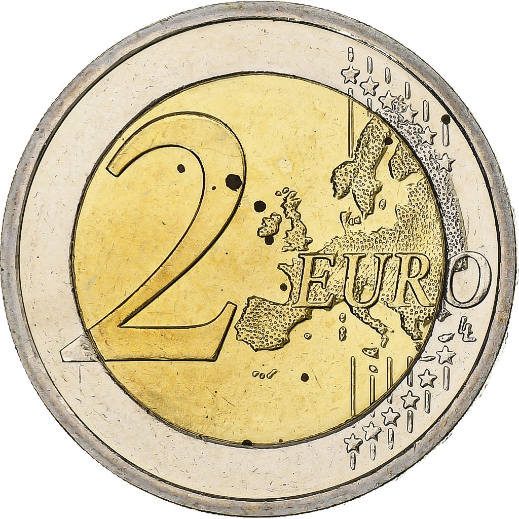 Eslovaquia, 
  
  2 euros, 
  
  Unión Económica y Monetaria