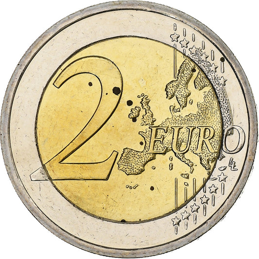 Eslovaquia, 
  
  2 euros, 
  
  Unión Económica y Monetaria