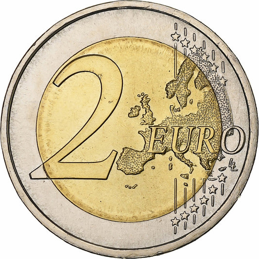 Portugal, 
  
  2 euros, 
  
  60 años de la declaración universal de los derechos del hombre