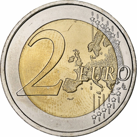 Portugal, 
  
  2 euros, 
  
  150 años de la Cruz Roja