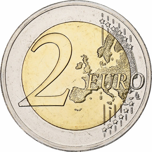 Estonia, 

2 euros, 

Estados Bálticos Independientes