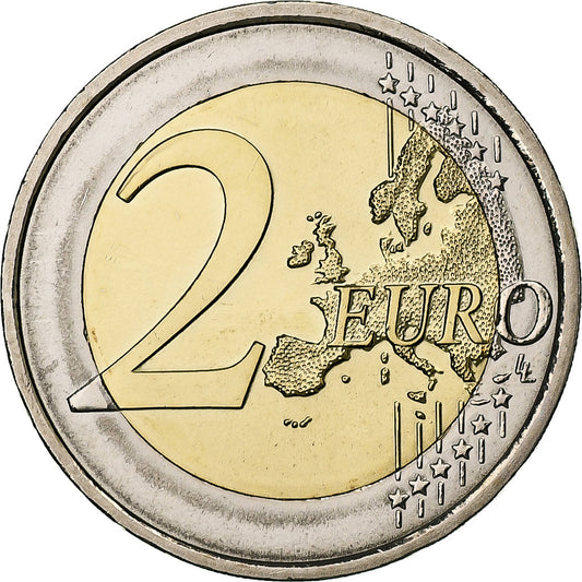 Austria, 

2 euros, 

200.º aniversario - Banco Nacional
