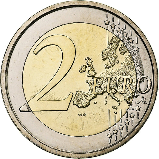 Austria, 

2 euros, 

Centenario - República de Austria