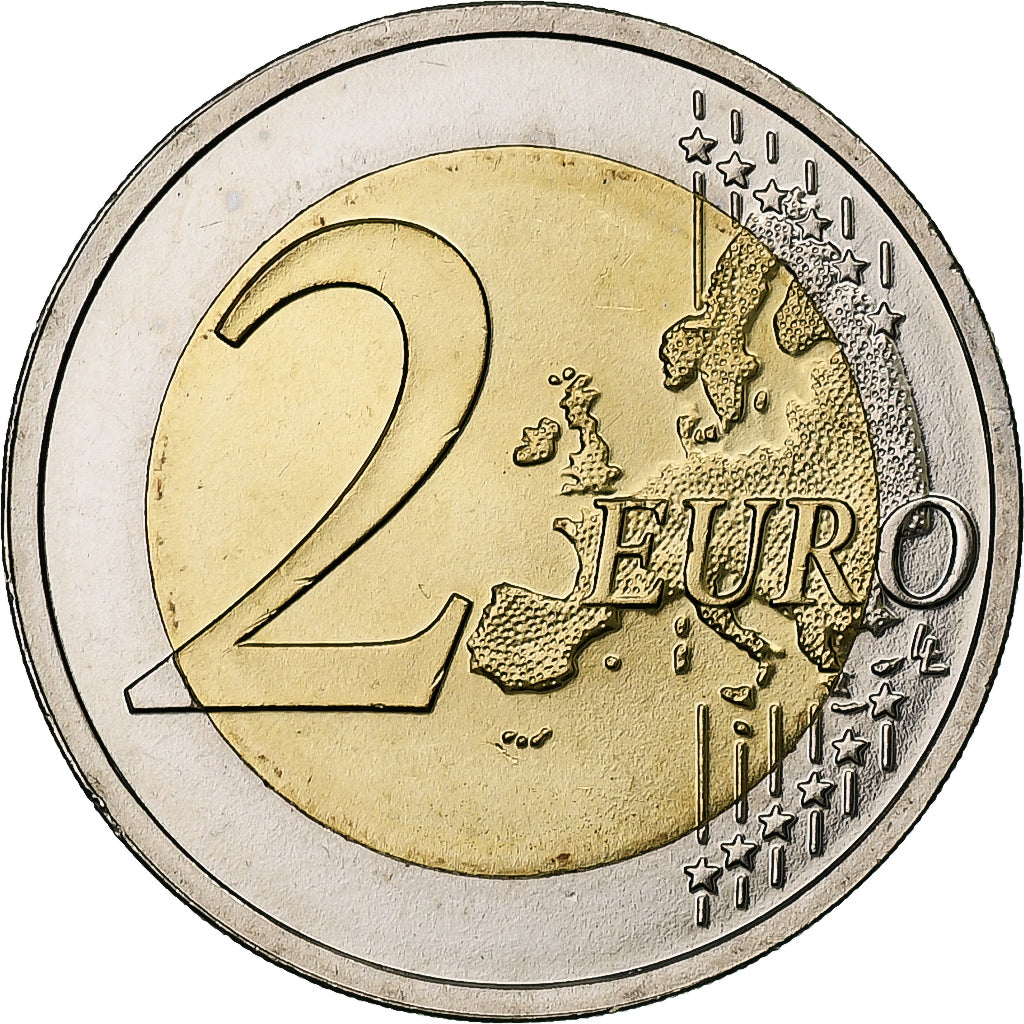 Letonia, 

2 euros, 

Estados Bálticos Independientes
