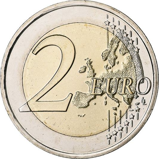 Eslovenia, 
  
  2 euros, 
  
  10º aniversario del euro
