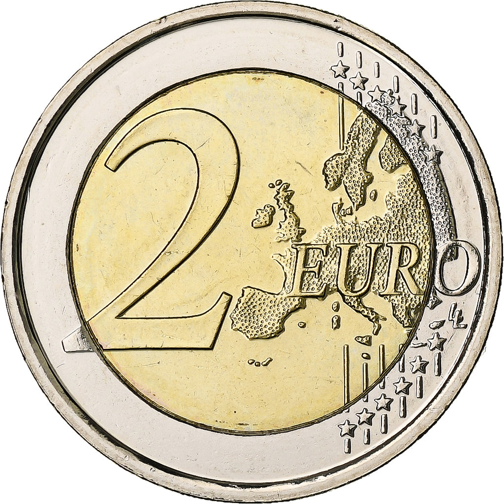 Bélgica, 
  
  2 euros, 
  
  Centenario del estreno Guerre mondiale