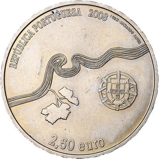 Portugal, 
  
  2-1/2 euros, 
  
  Alto Duero