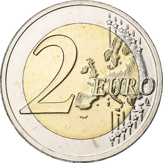 Lituania, 

2 euros, 

Estados Bálticos Independientes