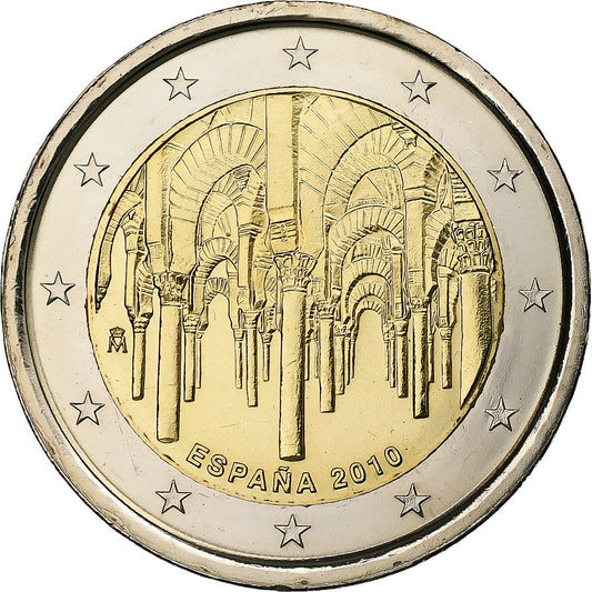 España, 
  
  2 euros, 
  
  córdoba