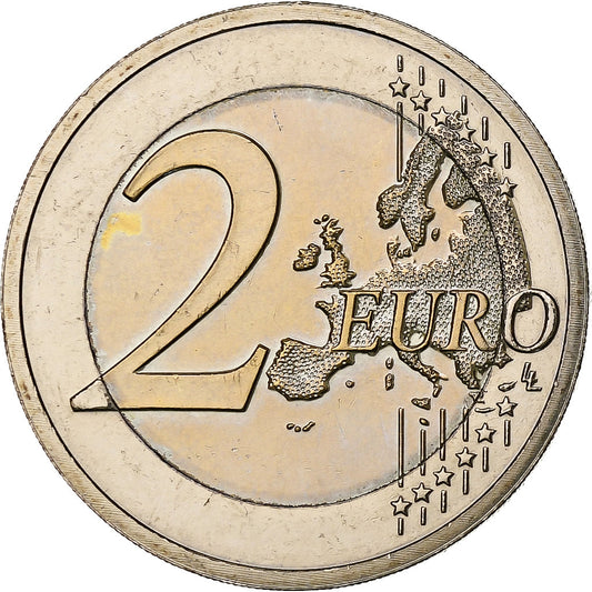Luxemburgo, 
  
  2 euros, 
  
  Jean de Luxemburgo - Teniente Representante