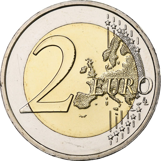 Luxemburgo, 
  
  2 euros, 
  
  Casa de Nassau-Weilburg