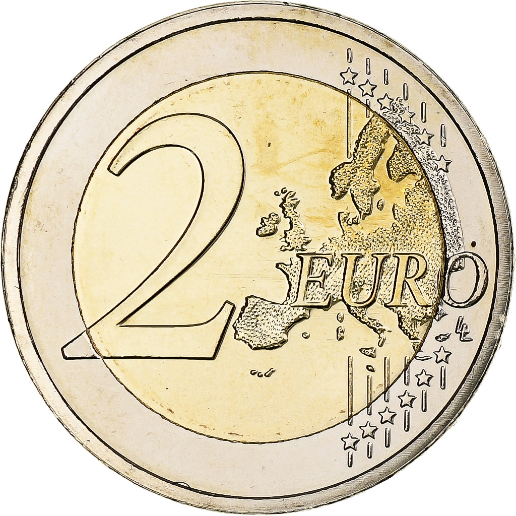 Malta, 
  
  2 euros, 
  
  Introducción del euro