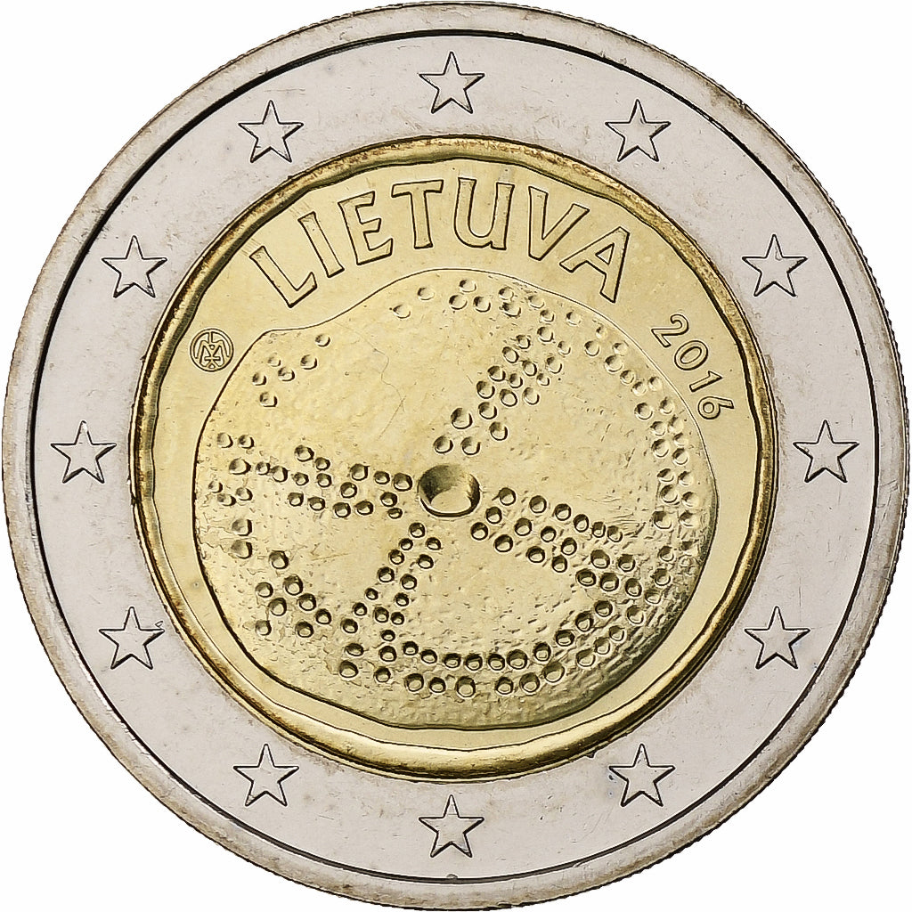 Lituania, 

2 euros, 

Cultura báltica