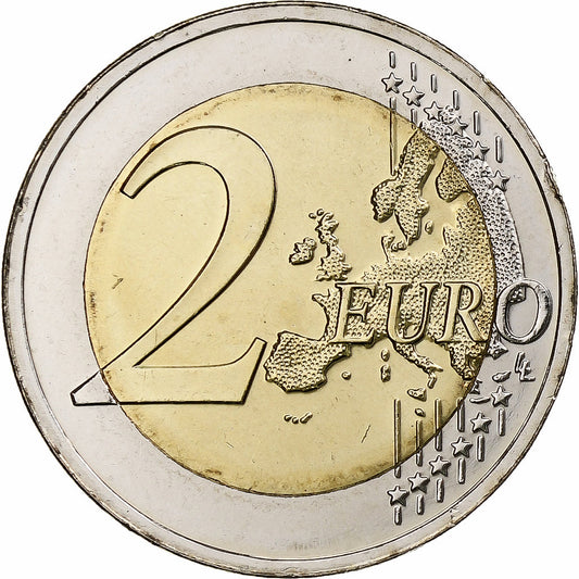 Lituania,

2 euros,

Capital Europea de la Cultura