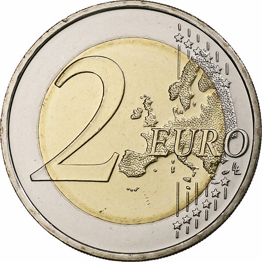 Letonia, 
  
  2 euros, 
  
  presidencia de la UE