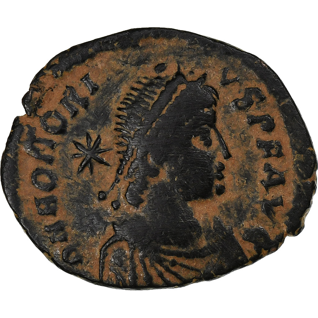 Honorio, 
  
  Follis, 
  
  406-408