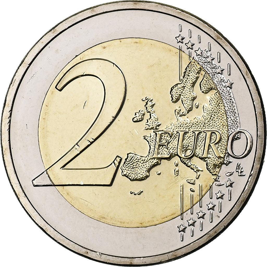 Luxemburgo, 

2 euros, 

15.º aniversario de la ascensión al trono de Luxemburgo