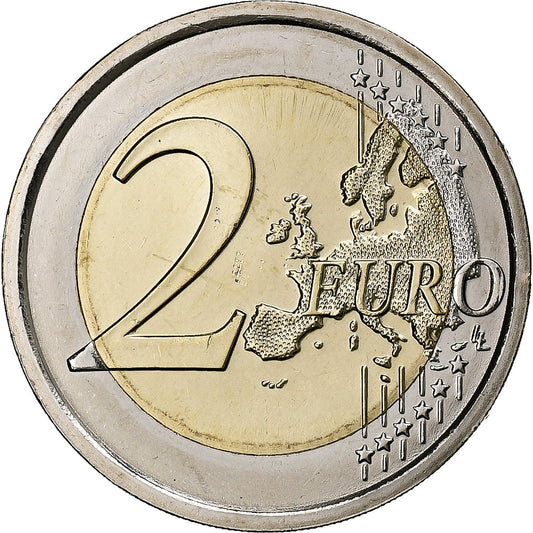 Italia, 

2 euros, 

Constitución de la República Italiana