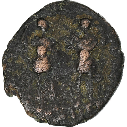 Teodosio II, 
  
  Follis, 
  
  408-423