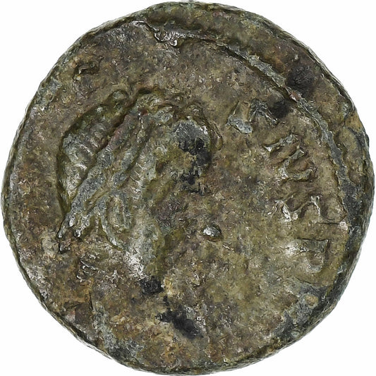 Teodosio I,

Fracción Æ,

388-393