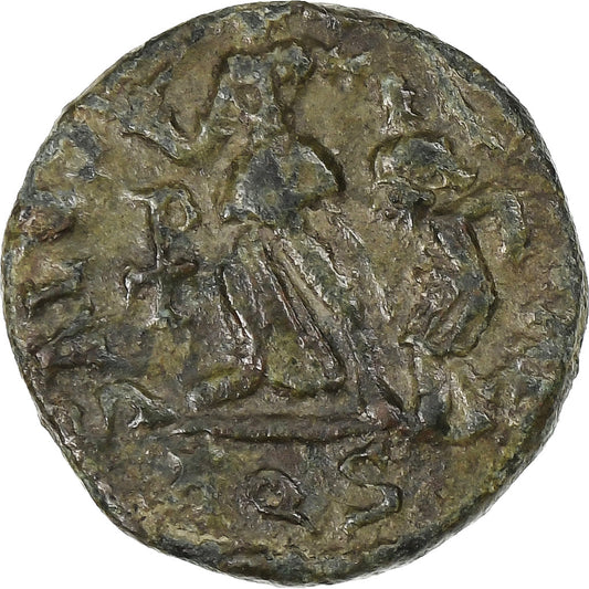 Teodosio I,

Fracción Æ,

388-393