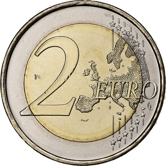 España, 

2 euros, 

Cueva de Altamira