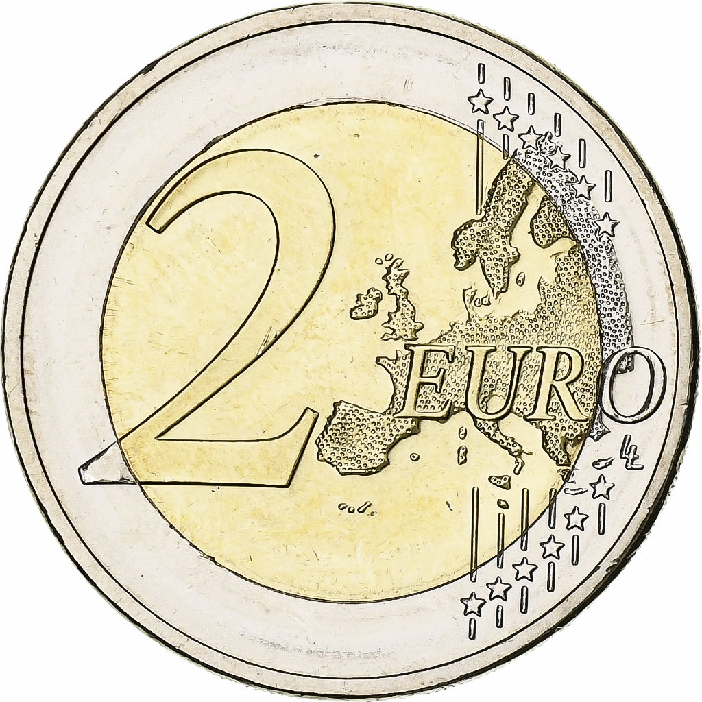 Estonia, 

2 euros, 

10 años de euros en efectivo