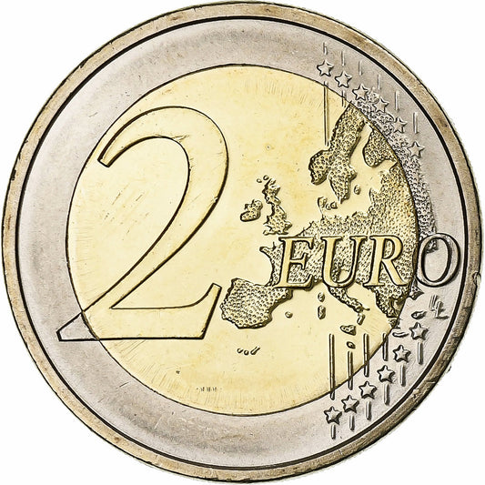 Eslovenia, 

2 euros, 

10 años de euros en efectivo