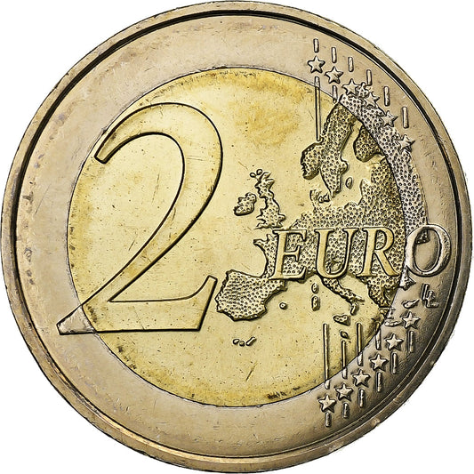 Francia, 

2 euros, 

Tratado del Elíseo