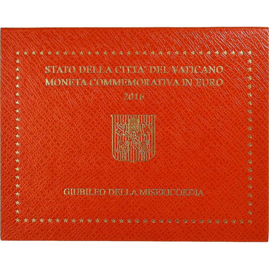Vaticano, 

2 euros, 

Año Jubilar de la Misericordia