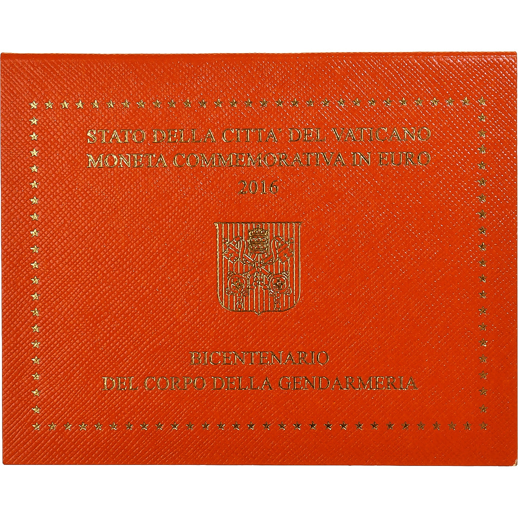 Vaticano, 

2 euros, 

Bicentenario de la Gendarmería Vaticana
