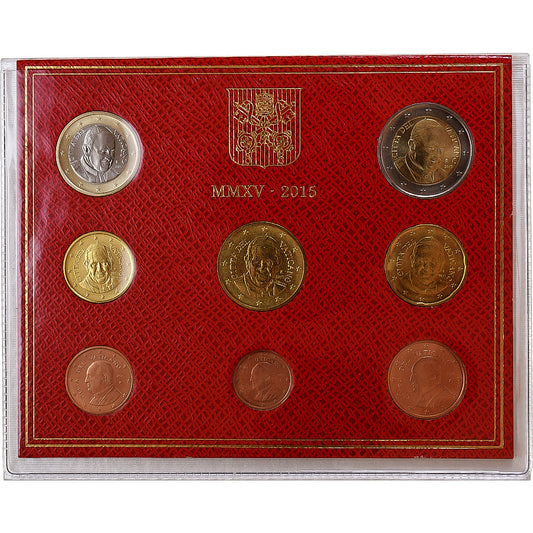 Vaticano, 
  
  Francisco I, 
  
  Conjunto 1 ct. - 2 euros