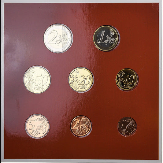 Austria, 
  
  Conjunto 1 ct. - 2 euros, 
  
  Bertha von Suttner