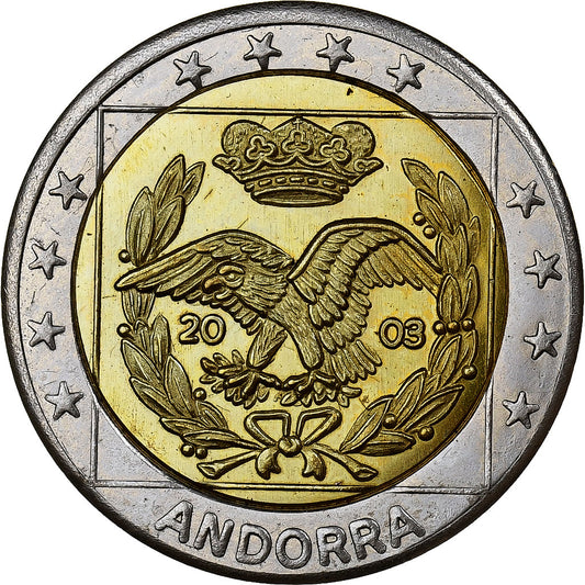 Andorra, 

2 euros, 

Fantasy Trial Euro