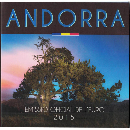 Andorra, 

1 céntimo a 2 euros, 

2015