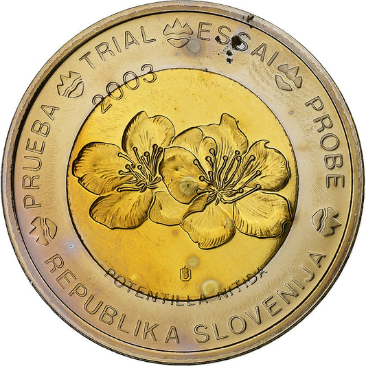 Eslovenia, 

2 euros, 

Moneda privada no oficial