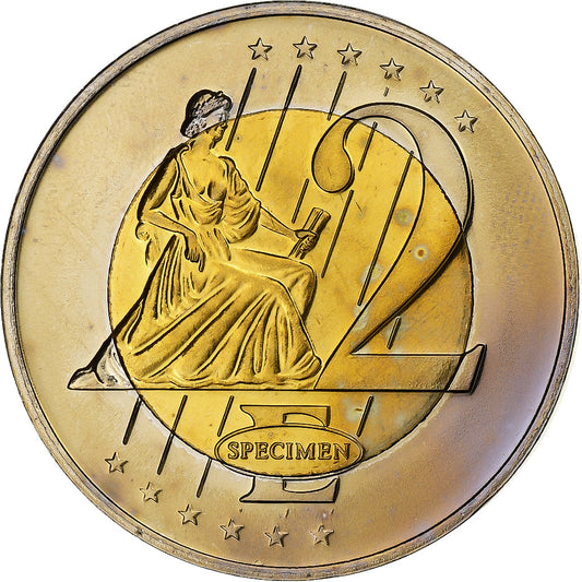 Eslovenia, 

2 euros, 

Moneda privada no oficial