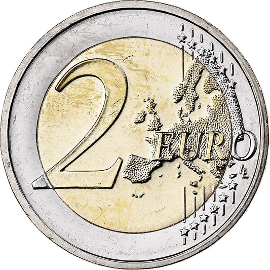 ALEMANIA - REPÚBLICA FEDERAL, 

2 euros, 

Coloreado