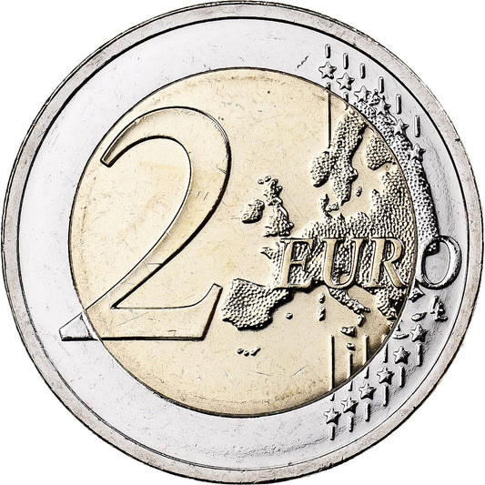 Estonia, 
  
  2 euros, 
  
  Universidad Tartuensis de Estonia