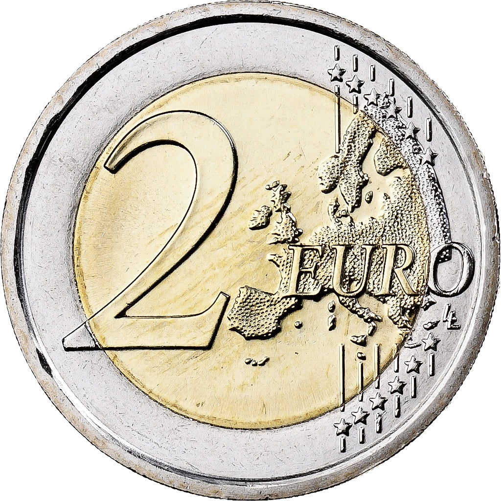Italia, 

2 euros, 

Montessori