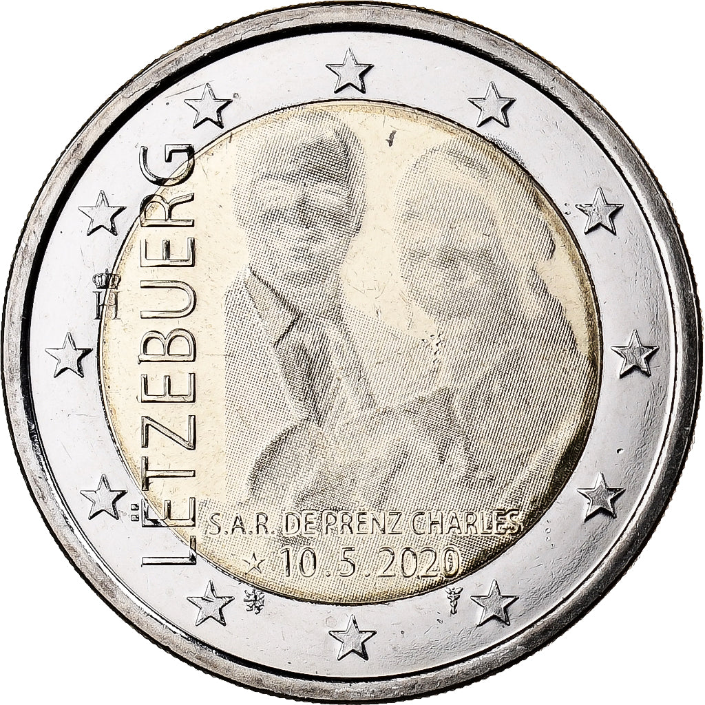 Luxemburgo, 
  
  2 euros, 
  
  2020