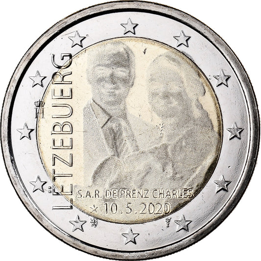 Luxemburgo, 
  
  2 euros, 
  
  2020