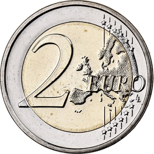 Luxemburgo, 
  
  2 euros, 
  
  2020