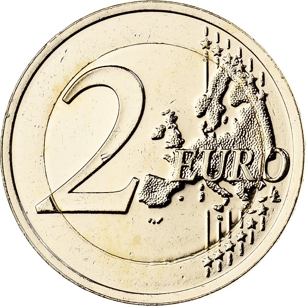 Lituania, 
  
  2 euros, 
  
  Moneda de fantasía .Dorée