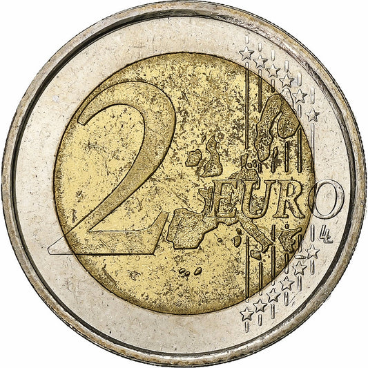 San Marino, 
  
  2 euros, 
  
  2002
